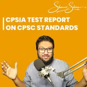 CPSIA Test Report Shamuel Shees Amazon Services