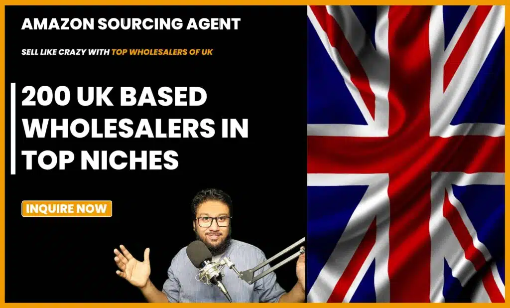 UK wholesaler for amazon